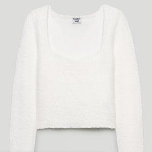Aritzia Sunday Best Elsie Sweater - Espace (white) Size S/P